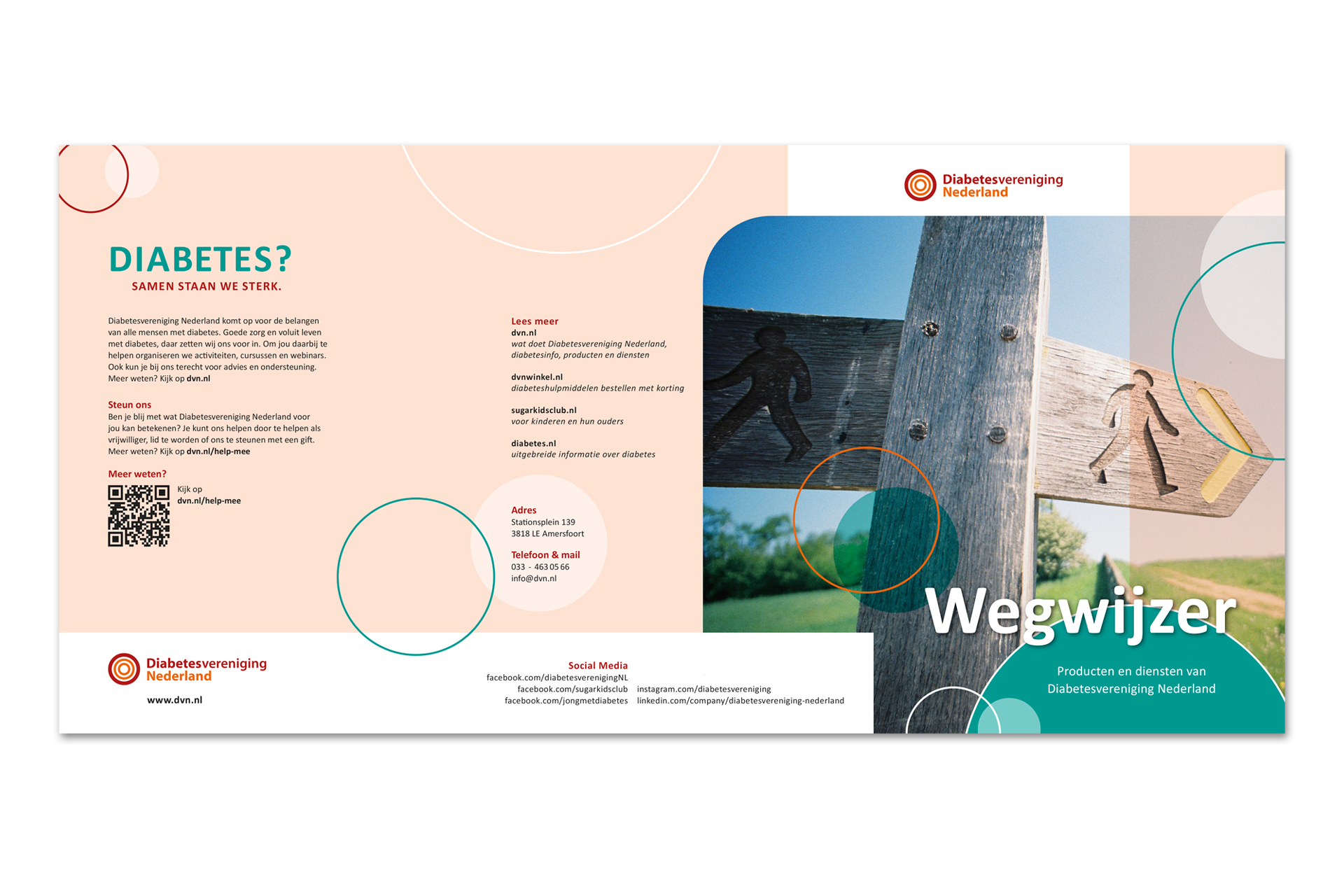 Folder Diabetesvereniging Nederland